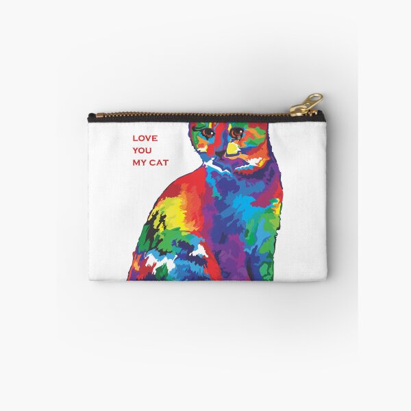 Item preview, I love my cat t-shirt for cats lovers designed and sold by AitElmMost.