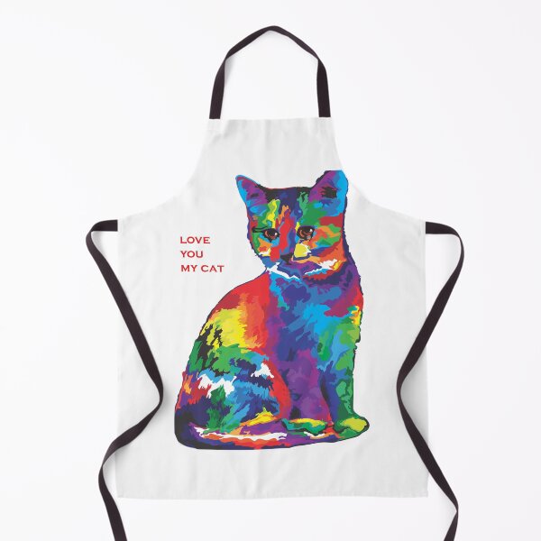 Item preview, I love my cat t-shirt for cats lovers designed and sold by AitElmMost.