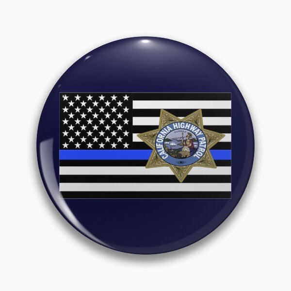 Item preview, California Highway Patrol Blue Flag designed and sold by Lawrence Baird.