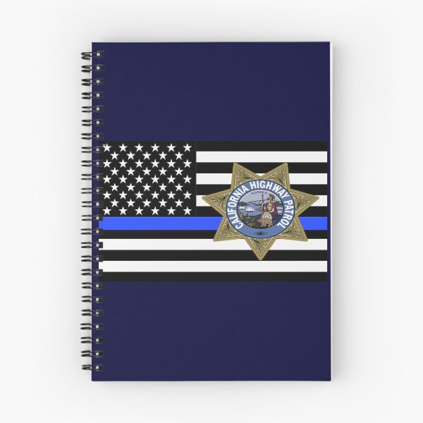 Item preview, California Highway Patrol Blue Flag designed and sold by Lawrence Baird.