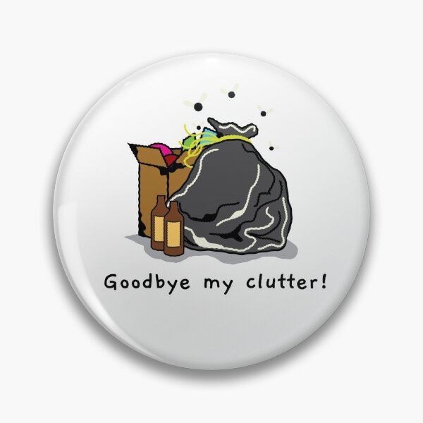 Item preview, Goodbye My Clutter Minimalism Clutter-Free  designed and sold by Elena's Shop.