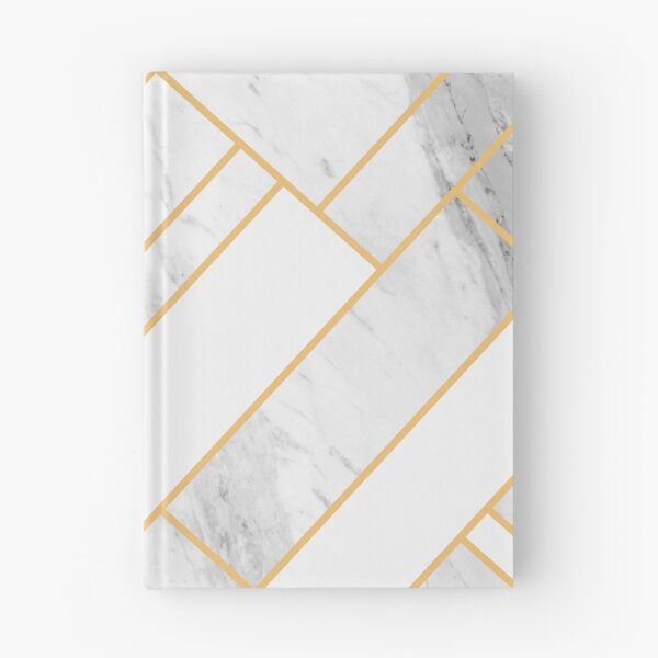 Item preview, White Marble Gold Geometric designed and sold by MA DESIGNS.