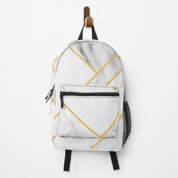Item preview, White Marble Gold Geometric designed and sold by MA DESIGNS.