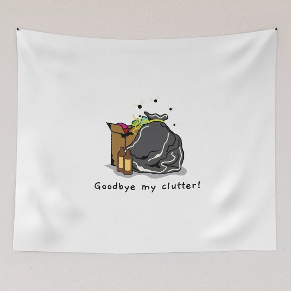 Item preview, Goodbye My Clutter Minimalism Clutter-Free  designed and sold by Elena's Shop.