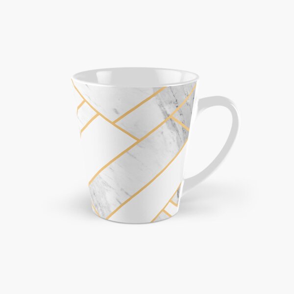 Item preview, White Marble Gold Geometric designed and sold by MA DESIGNS.