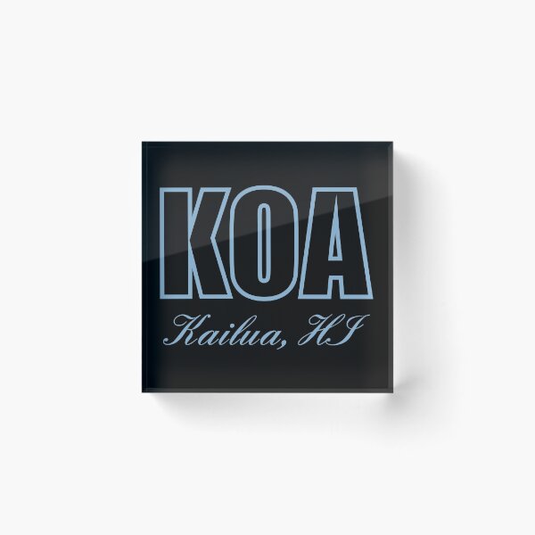 Item preview, KOA Kailua Hawaii HI Airport Code  designed and sold by Lartheviking.