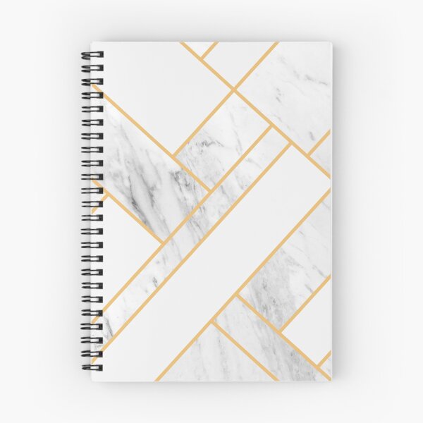 Item preview, White Marble Gold Geometric designed and sold by MA DESIGNS.