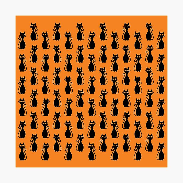 Item preview, Expresiones de gatos negros designed and sold by MSwiftDesigns.