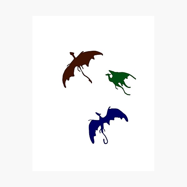 Item preview, 3 baby dragons designed and sold by haley allen.
