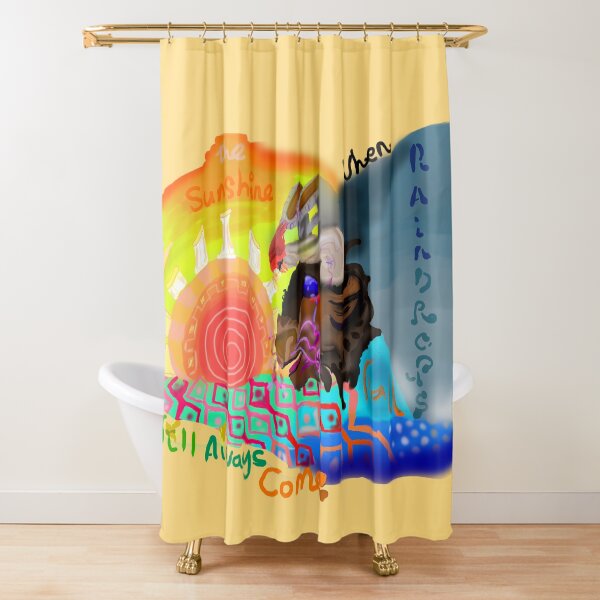 Item preview, "When raindrops sunshine will come" Vent art designed and sold by BenCreator.