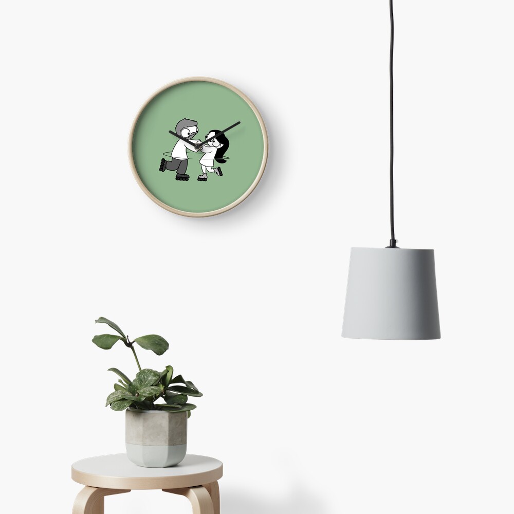 Item preview, Clock designed and sold by catanacomics.