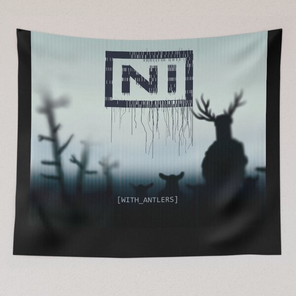 Item preview, NI Knights with antlers album cover parody-music lovers humor designed and sold by ntesigntees.