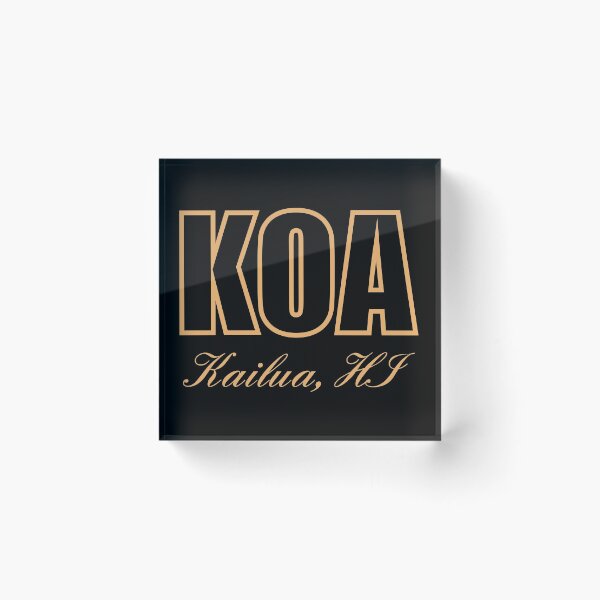 Item preview, KOA Kailua Hawaii HI Airport Code  designed and sold by Lartheviking.