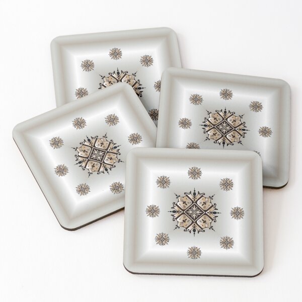 Item preview, abstract floral cute illustration pattern designed and sold by ErhanArt.