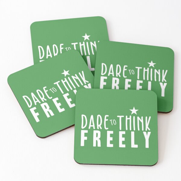 Item preview, Dare to Think Freely designed and sold by BlueZenStudio.