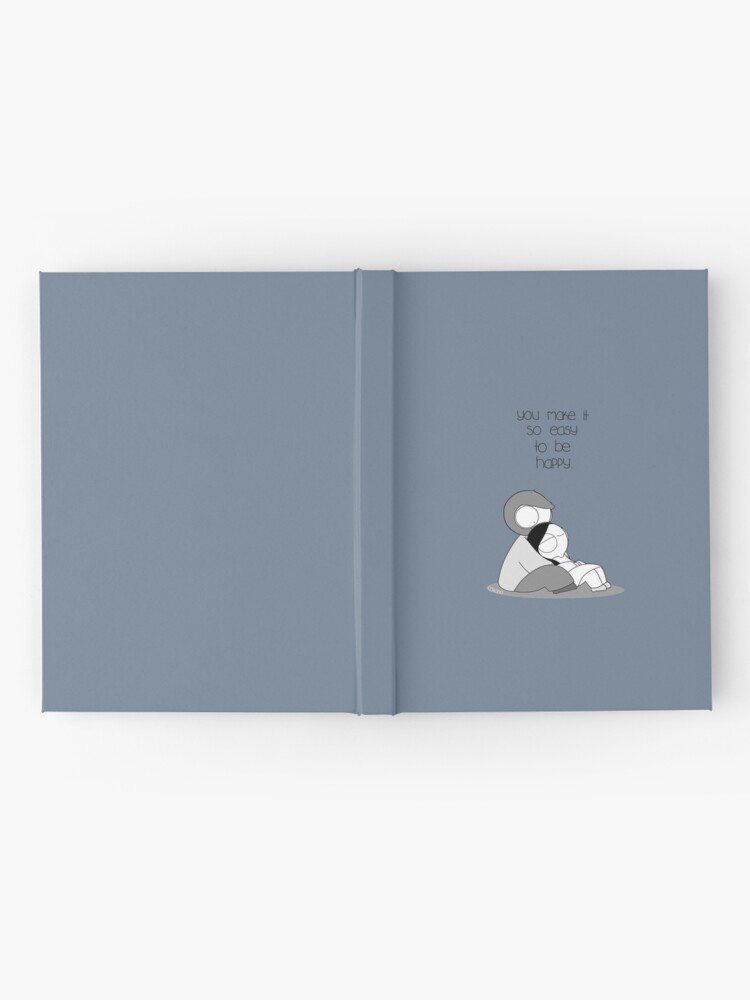 Alternate view of Easy To Be Happy Hardcover Journal