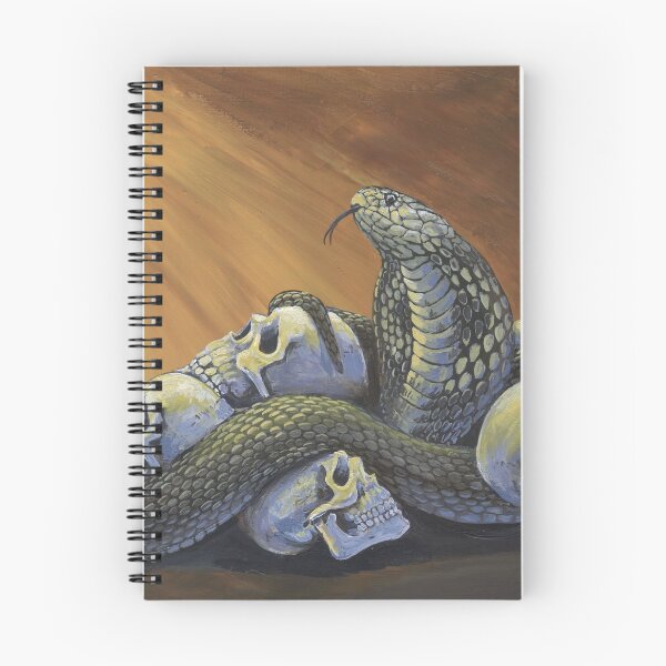 Item preview, Cobra with Skulls designed and sold by SnakeArtist.