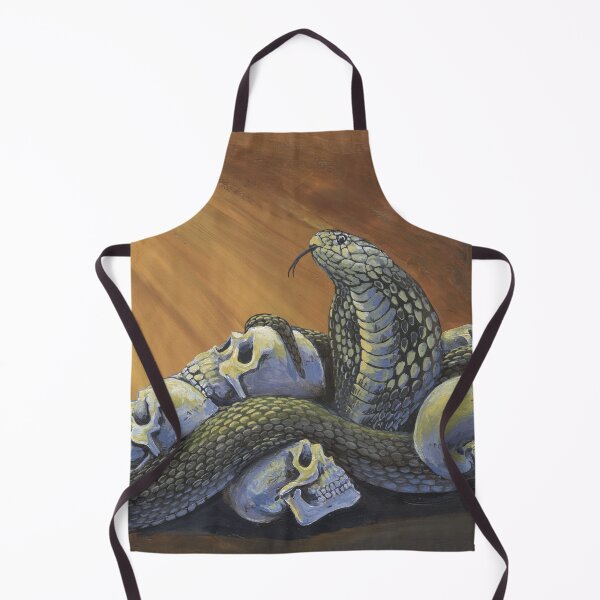 Item preview, Cobra with Skulls designed and sold by SnakeArtist.