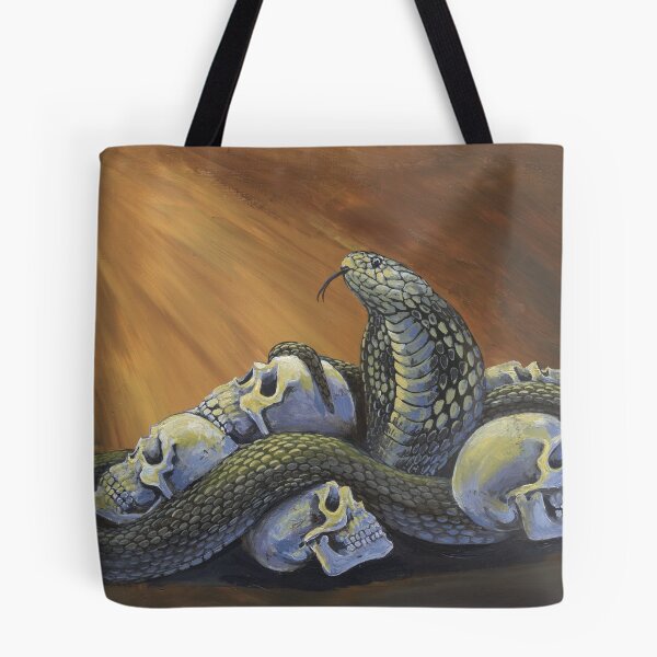 Item preview, Cobra with Skulls designed and sold by SnakeArtist.