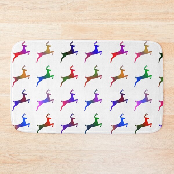 Item preview, Colourful reindeers designed and sold by cmphotographs.