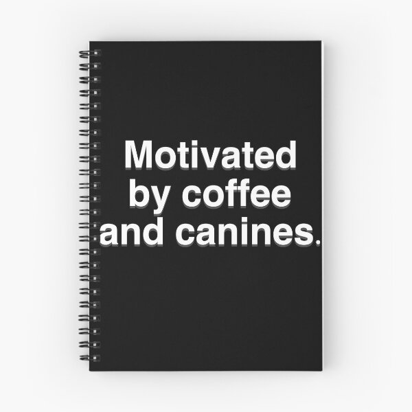 Item preview, Motivated By Coffee And Canines designed and sold by BellaTho.