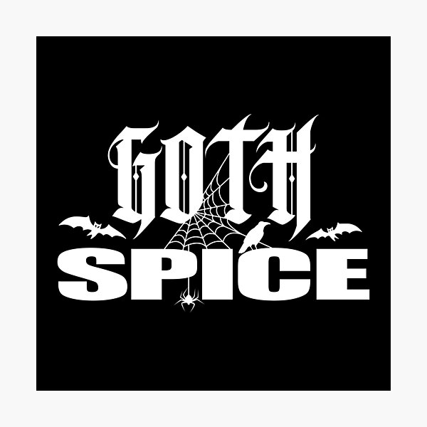 Item preview, GOTH SPICE - chicas góticas de las especias designed and sold by hellomalcolm.