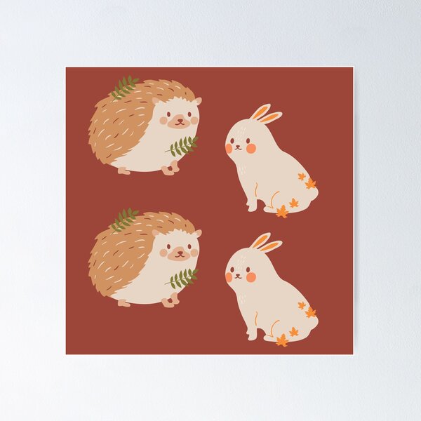 Item preview, Rabbit and Porcupine designed and sold by luizard.