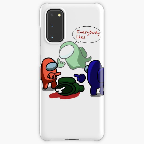 Among Us Game " everybody lies" Samsung Galaxy Snap Case