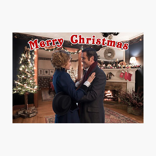 Artikelvorschau, Murdoch Mysteries Weihnachtskarte entworfen und verkauft von art-deco-lady.