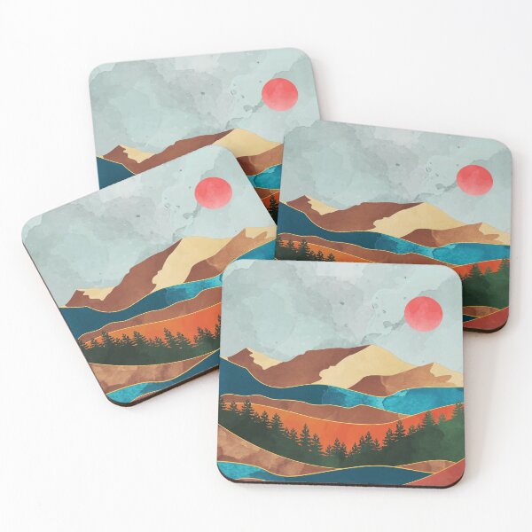 Item preview, Landscape watercolor design  designed and sold by cherishakayart.