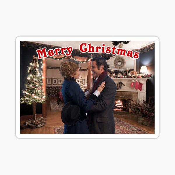 Item preview, Tarjeta de Navidad de los misterios de Murdoch designed and sold by art-deco-lady.
