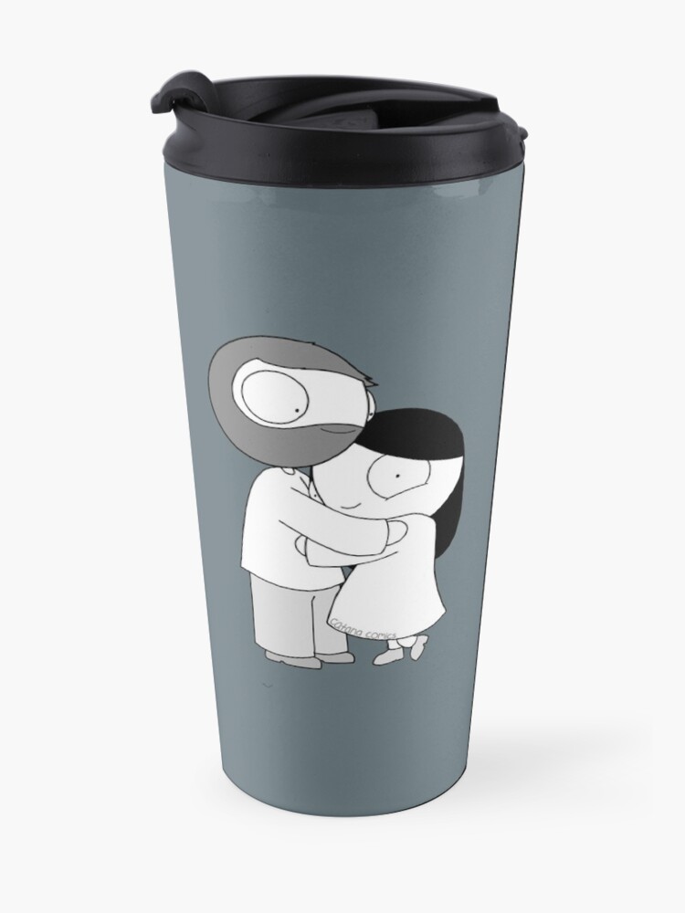Alternate view of Hug Meh Travel Mug