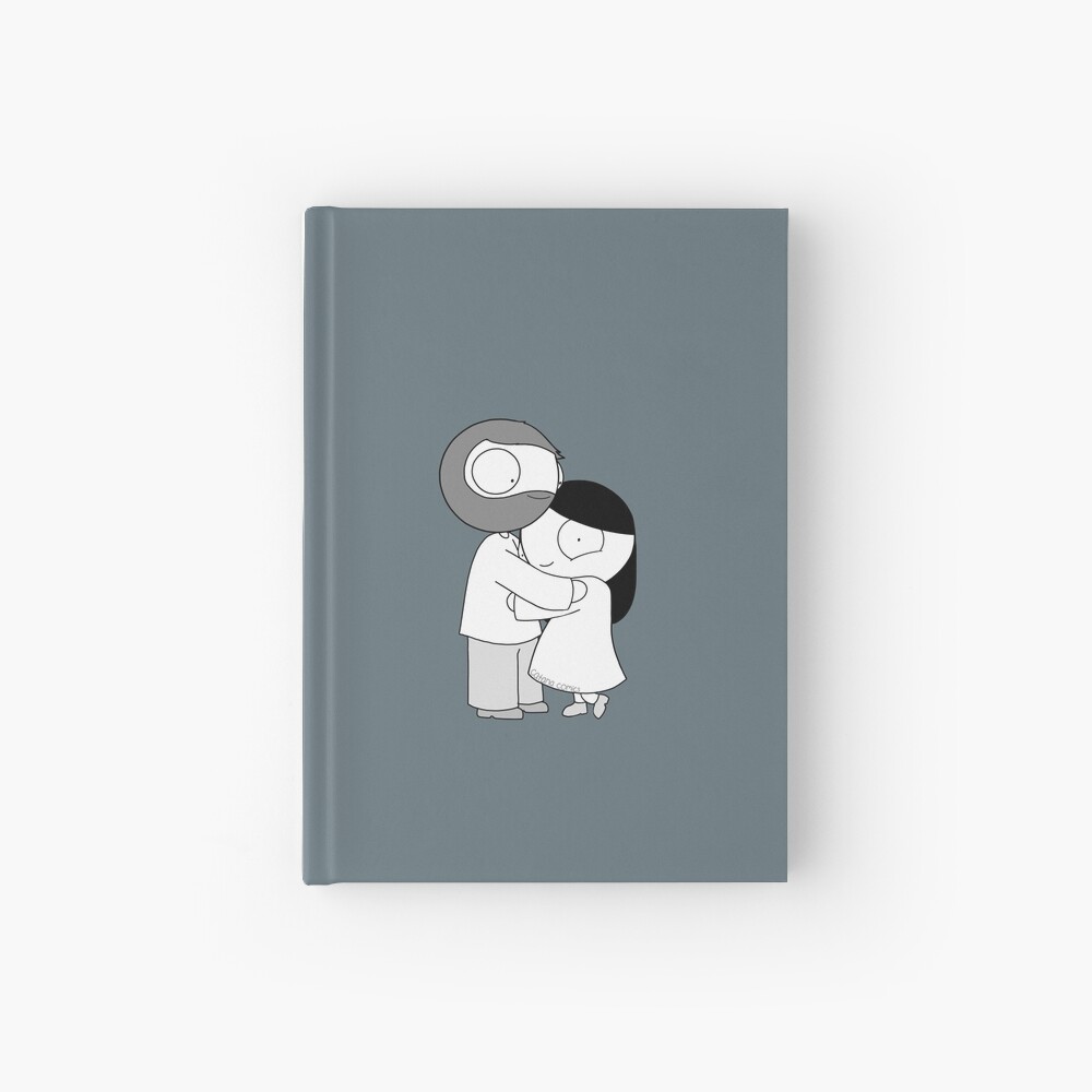 Vista previa del artículo con la obra «Cuaderno de tapa dura», diseñado y vendido por catanacomics.