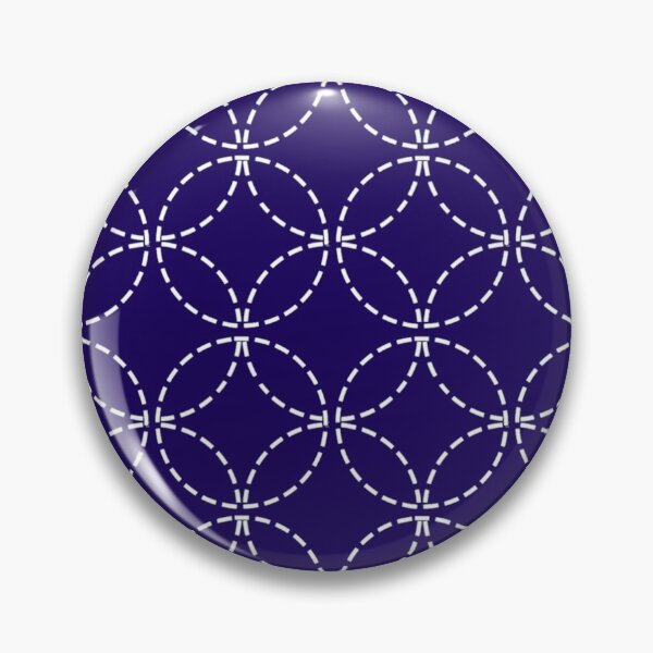 Item preview, Japanese Circle Sashiko Design designed and sold by kassiekewl.