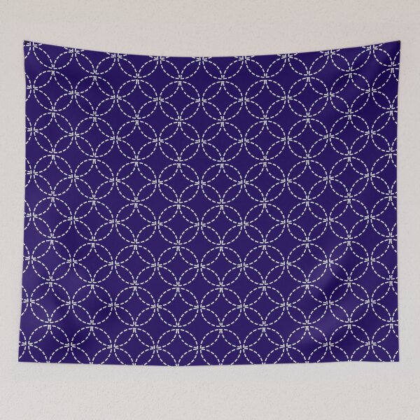 Item preview, Japanese Circle Sashiko Design designed and sold by kassiekewl.