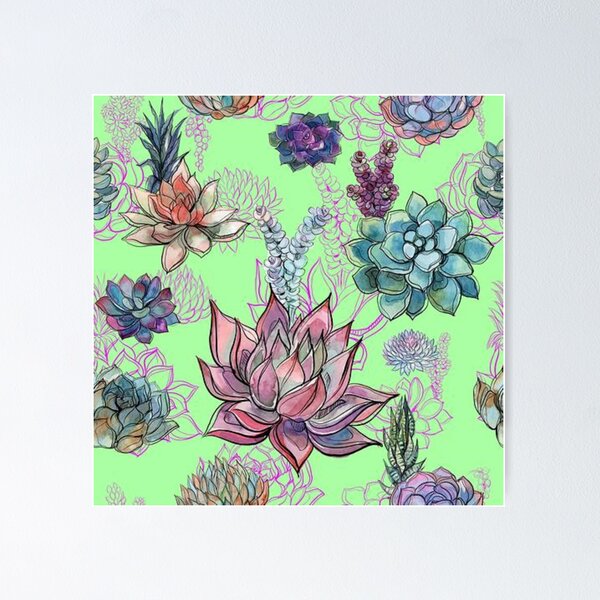 Item preview, green patterns nature flowers floral roses  designed and sold by Nss1.