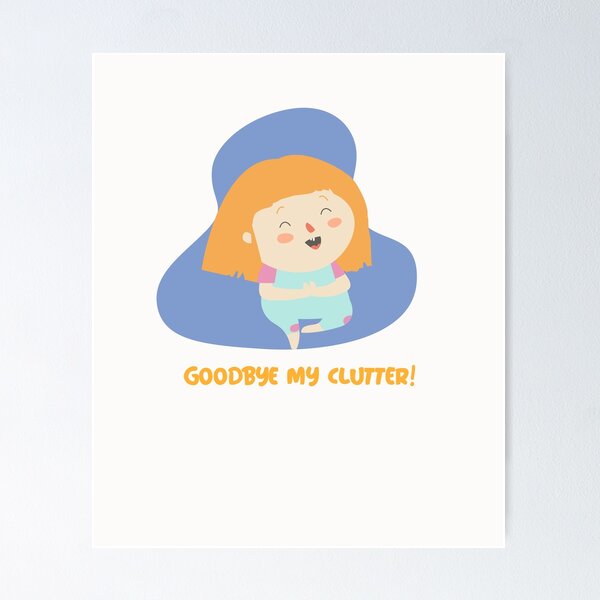 Item preview, Goodbye My Clutter Minimalism Inspired  designed and sold by Elena's Shop.