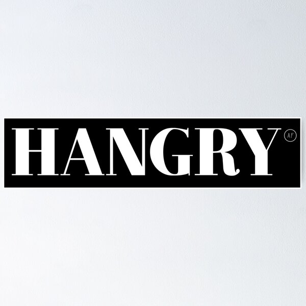 Artikelvorschau, Hangry AF entworfen und verkauft von PlantSlayer.