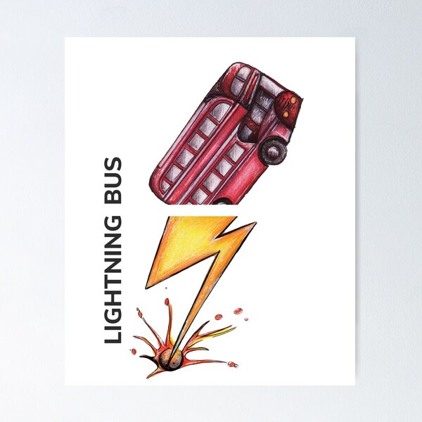 Item preview, LIGHTNING BUS by FrankenDuo designed and sold by FrankenDuo.