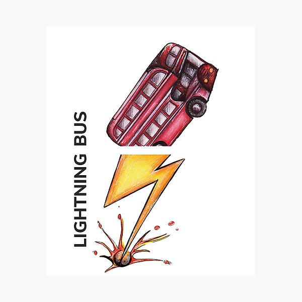 Item preview, LIGHTNING BUS by FrankenDuo designed and sold by FrankenDuo.