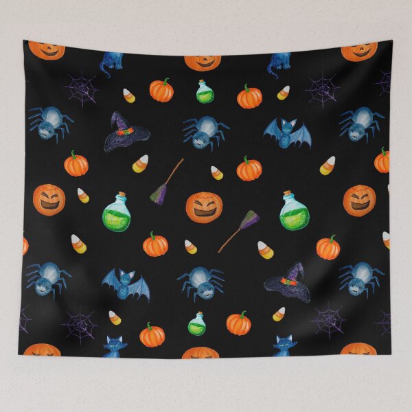 Item preview, Halloween Pumpkin Potion Pattern  designed and sold by MysticMagpie.
