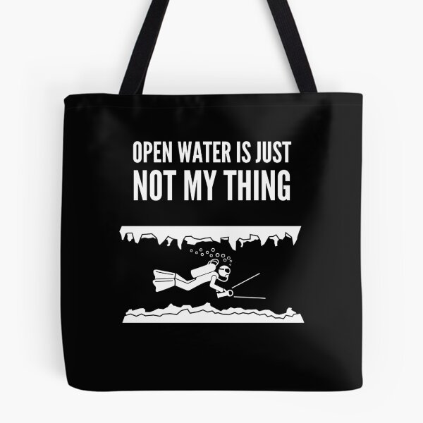 Item preview, Open Water Is Just Not My Thing - Cave Diving designed and sold by CavingSwag.
