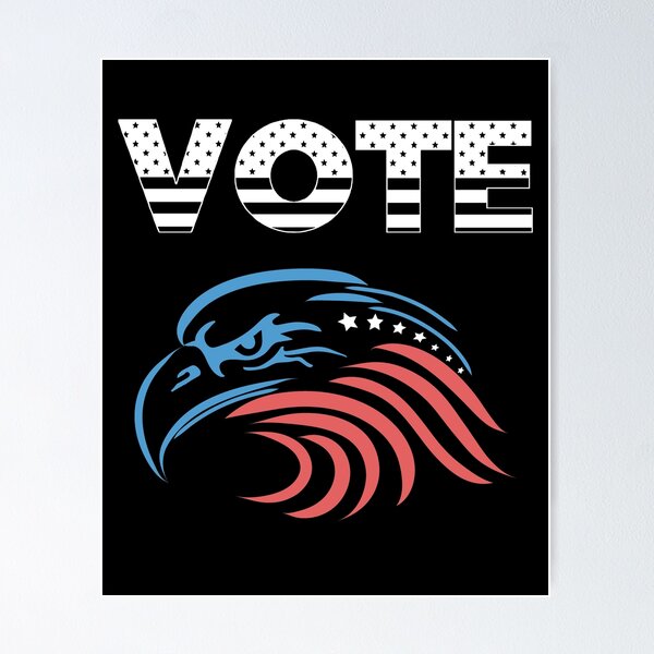 Item preview, Vote Presidential Election 2020, Patriotic Eagle Patriotic Font designed and sold by aronia.