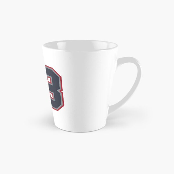Item preview, 33 Navy Grey Red Sports Number Thirty-Three designed and sold by HelloFromAja.