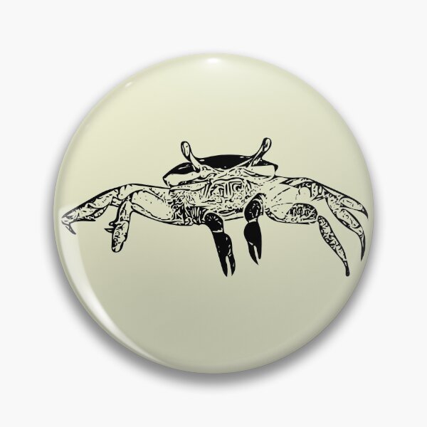 Item preview, Fiddler Crab Black Print  designed and sold by designsasstultd.