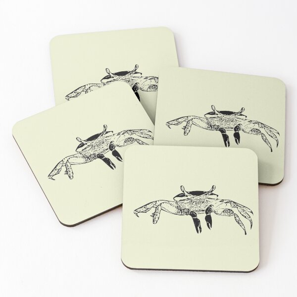 Item preview, Fiddler Crab Black Print  designed and sold by designsasstultd.