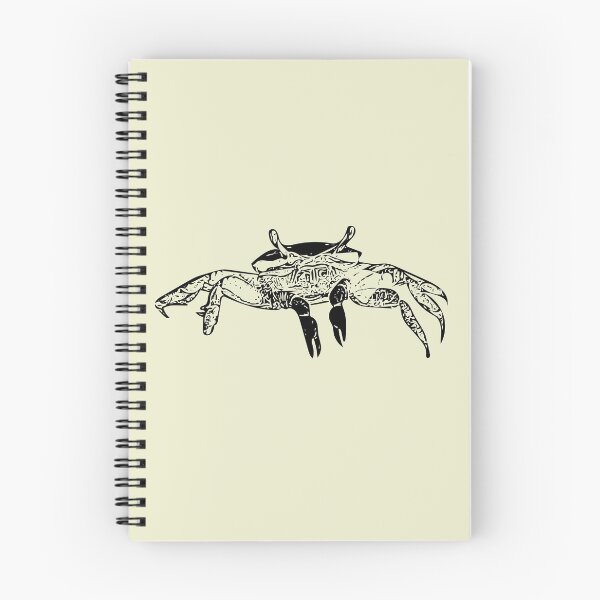 Item preview, Fiddler Crab Black Print  designed and sold by designsasstultd.