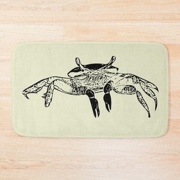 Item preview, Fiddler Crab Black Print  designed and sold by designsasstultd.