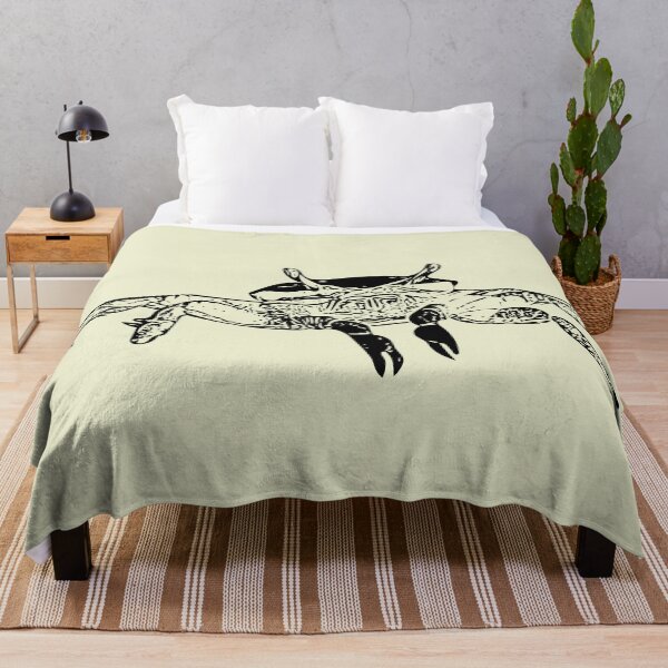 Item preview, Fiddler Crab Black Print  designed and sold by designsasstultd.