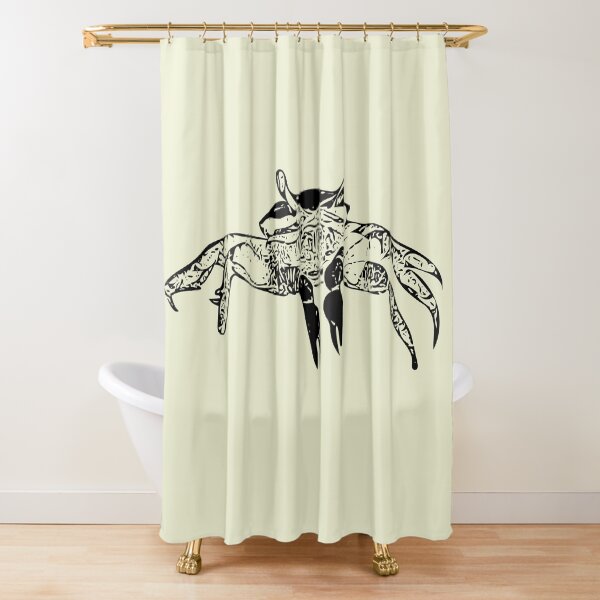 Item preview, Fiddler Crab Black Print  designed and sold by designsasstultd.